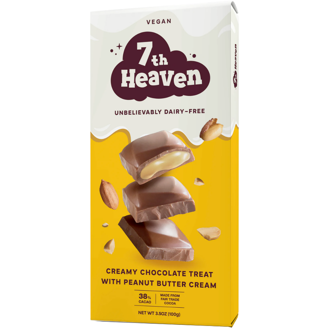 7th Heaven - Peanut Butter Cream Chocolate Bar