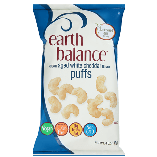 Earth Balance - Aged White Cheddar Puffs